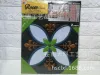 Jia Mei Paper Products Creative Craft Stickers 2-piece set BAM vacuum-formed 3D Wall stickers, personalized PVC wall stickers, bedroom room wall stickers, double-sided tape included Specification image